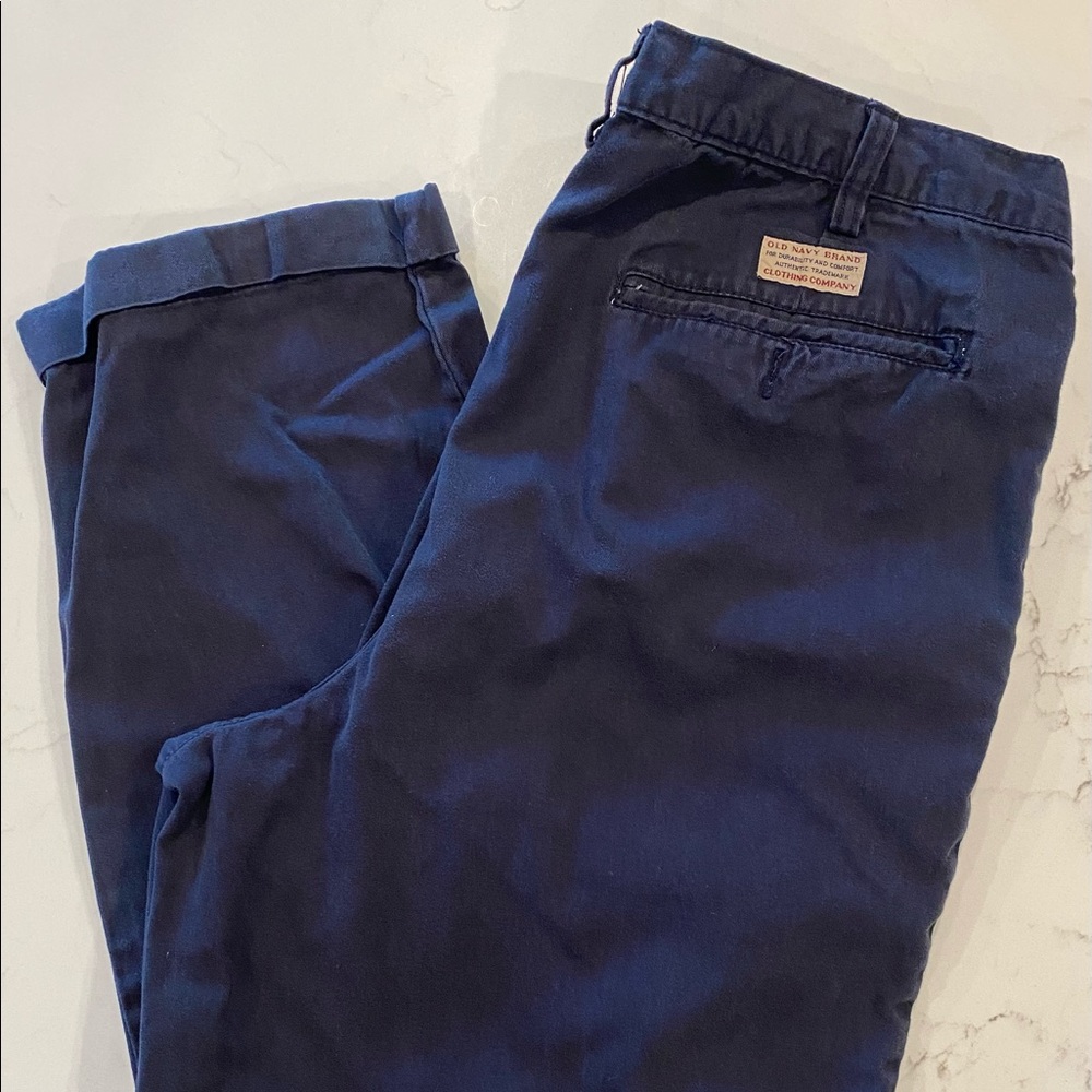 Old Navy classic chinos navy blue